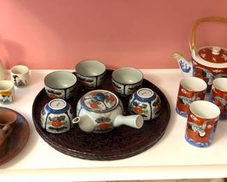 Japanese sake & tea sets 