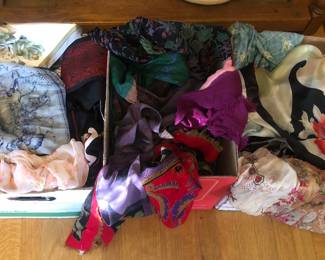 LOTS of scarves!