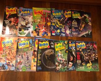 Late 1990s + early 2000s “Lego Mania” magazines (but NO Lego sets in sale)