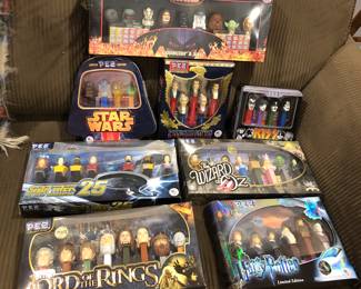 PEZ dispensers in original packages 