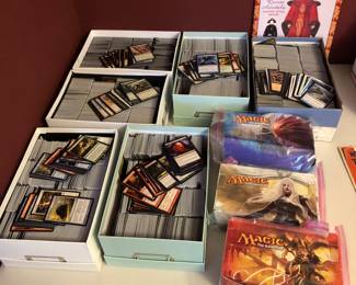 LOTS of Magic cards - even more than shown here! 