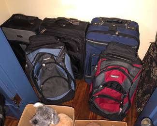 Suitcases & backpacks with wheels 