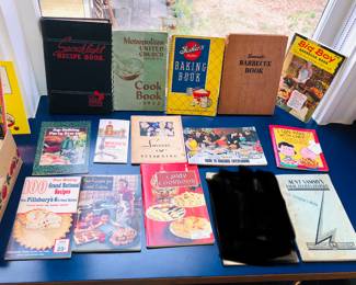Vintage cookbooks & booklets
