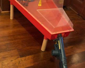 Vintage Marx shooting gallery game