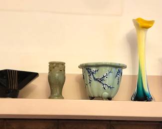 Vases - ceramic & glass