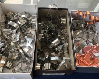 SO MANY cookie cutters! 