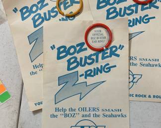 Boz Buster Rings......pristine