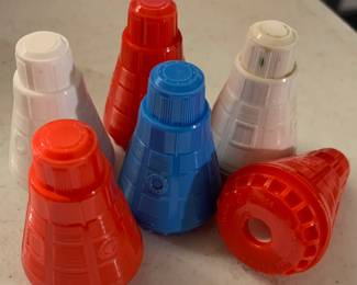 Space capsule pencil sharpeners