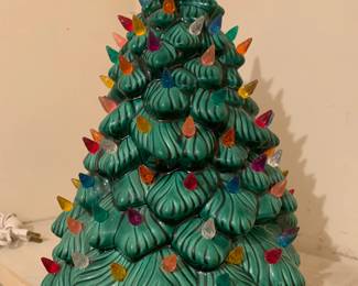 What 60's house would be complete without a ceramic tree?
