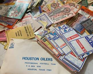 More stubs and unused tickets