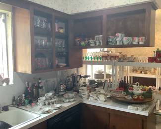 Kitchen is packed