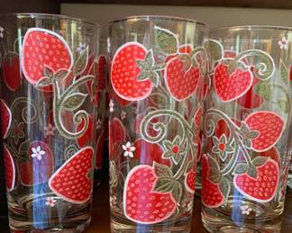 Strawberry glasses