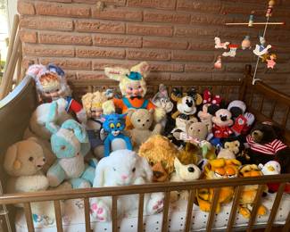 Vintage stuffies - Mattel, Rushton, Bantom, Disney