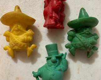 Frito Bandito & WC Fields Pencil Toppers