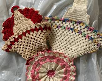 Crocheted Hot Pads
