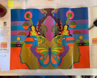 Book covers - Burger King & Peter Max