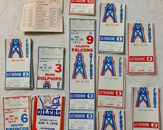 Stubs......and we have TONS of stubs from MANY seasons!