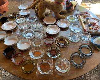 Ashtrays from all the favorite hotels and motels!!!