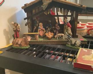 With all this Christmas, there must be a manger!