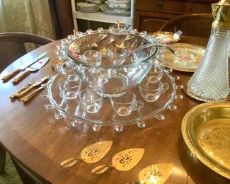 Heisey Lariat Punchbowl