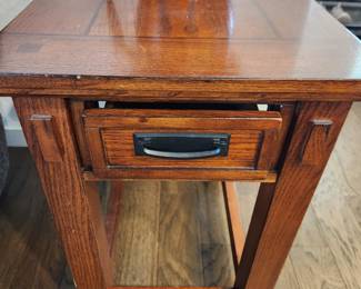 Two Arts/Crafts/Mission Side Tables 