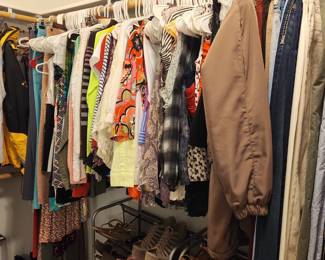 Men and Women's Clothes. 