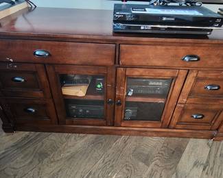 Credenza Media/Storage Cabinet. 