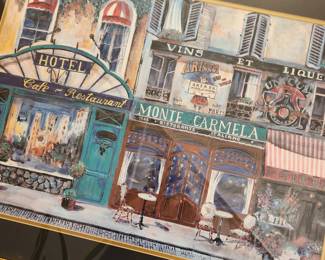 'Paris' Framed Print. 