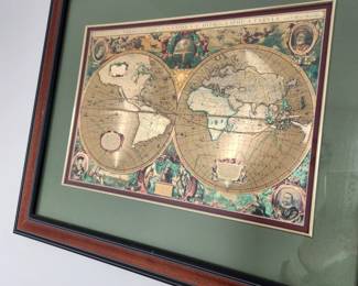 Globe Print. 