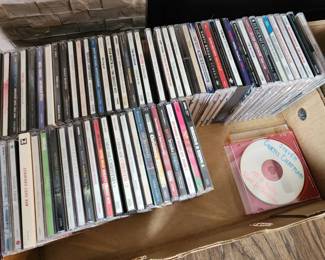 Good Selection of CD's and DVD's.