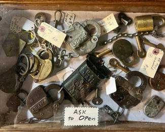 Lots of locks and keys
