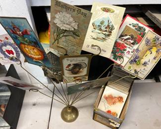 Hundreds of post cards