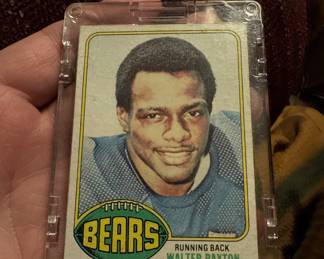 Walter Payton Rookie Card!!
