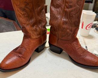 Pre 1970..Tony Lama Ostrich Boots!!! In incredible shape!