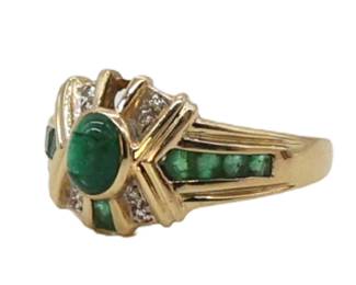 GOLD AND EMERALDS
