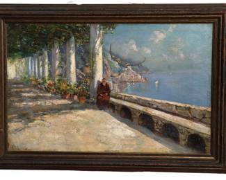 PASINI OIL PAINTING