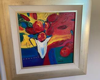 One of 3 Brushstrokes reproductions 