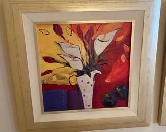Third of three Brushstrokes reproductions