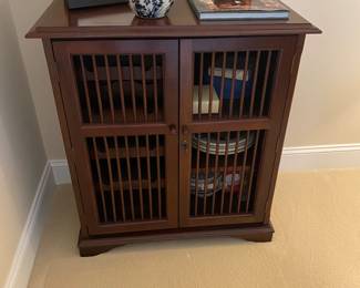 Small wine rack with shelves