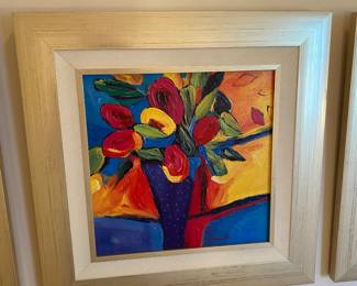 Two of three Brushstrokes reproduction