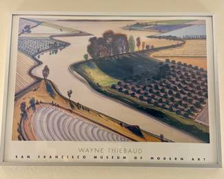 Wayne Thievaud Framed Poster from the Museum of Modern Art
