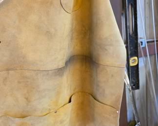 leather welding apron