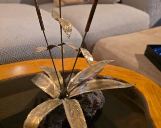 MCM Metal Brutalist sculpture