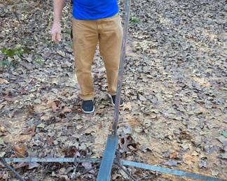 robert with a big rake