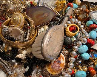 so much jewelry! I didn't take photos of it, there is quite a bit