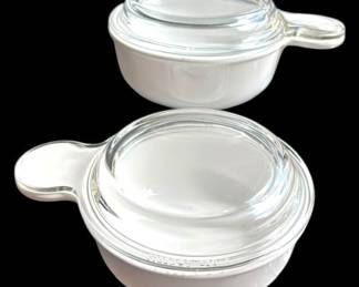 2 Corningware grab it Dishes 
