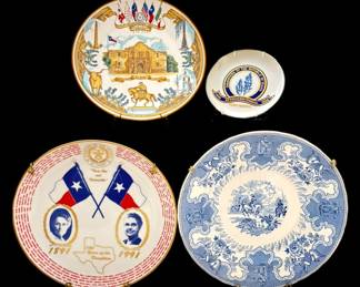 Texas Collector Plates 