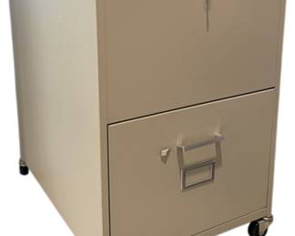Borroughs Top Opening File Cabinet 