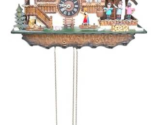 German Cuckoo Clock The Happy Wanderer 