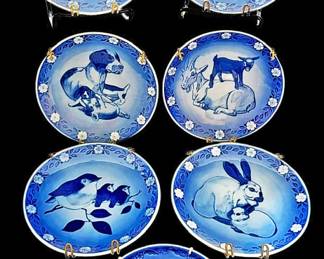 Royal Copenhagen Porcelain Plates 